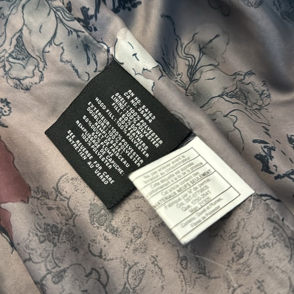 🆕NWOT Women's 40" Signature Hooded Olive Taffeta Down Coat size Small - Picture 12 of 13